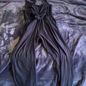 Black jumpsuit